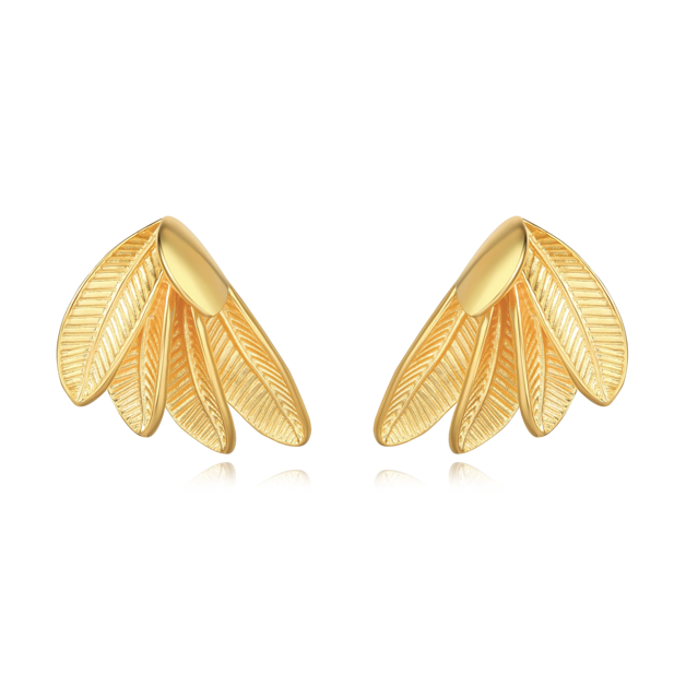 Beatrice Statement Earring in Gold