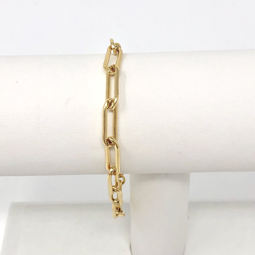 14K Gold Fill Chunky Chainlink Bracelet