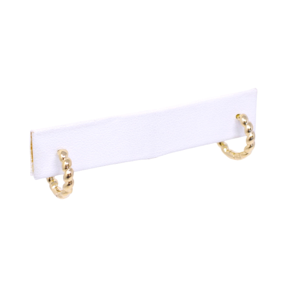 Mini Twist Hoops in Gold