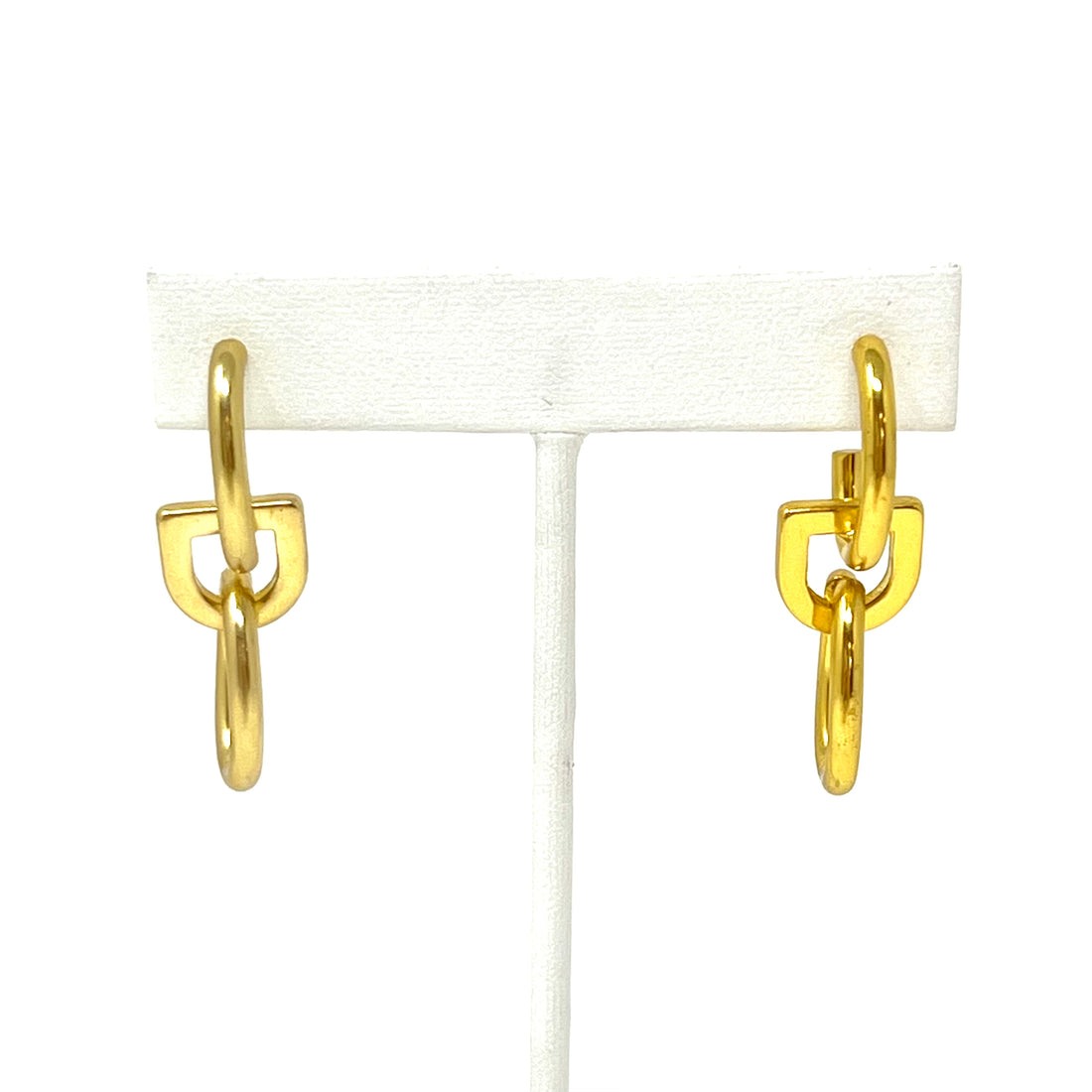 Aly Link Earrings in Gold