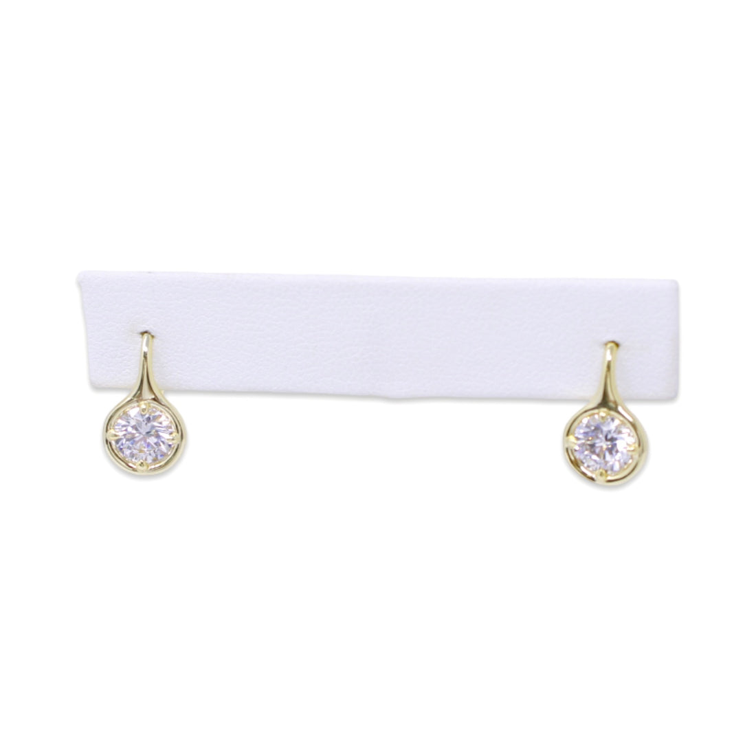 Unicorn Stone Earrings in Gold