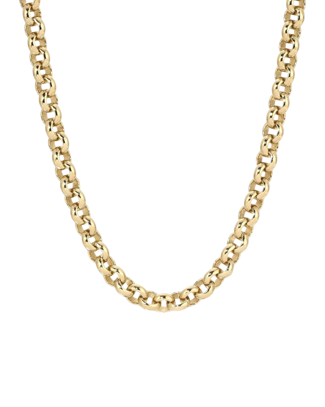 Micro Royal Rolo Chain in Gold 20"