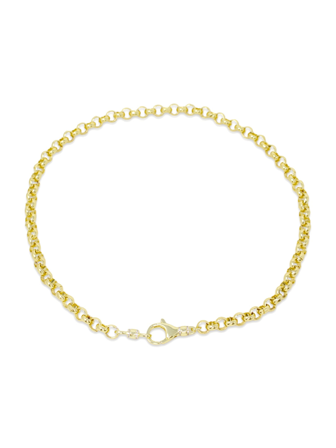 Clipper Rolo Chain in Gold