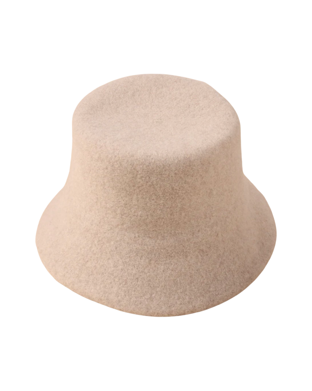 Wool Bucket Hat in Ivory