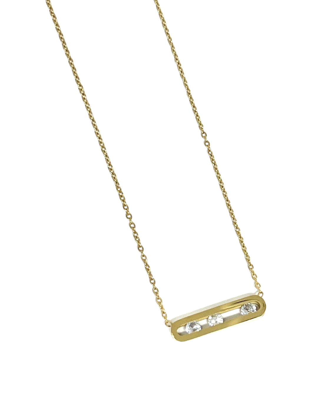 Rebecca Stones Necklace in Gold