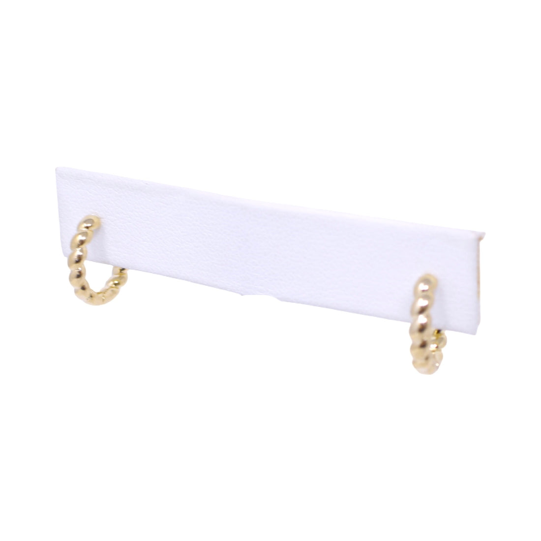 Mini Twist Hoops in Gold