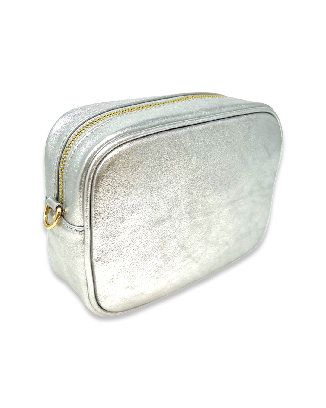 Firenze Bag in Metallic Silver