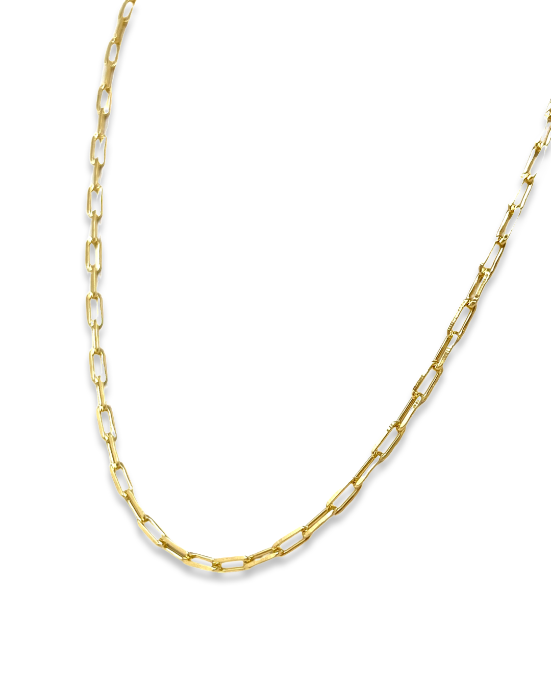 Kylie 18" Chainlink Necklace in Gold