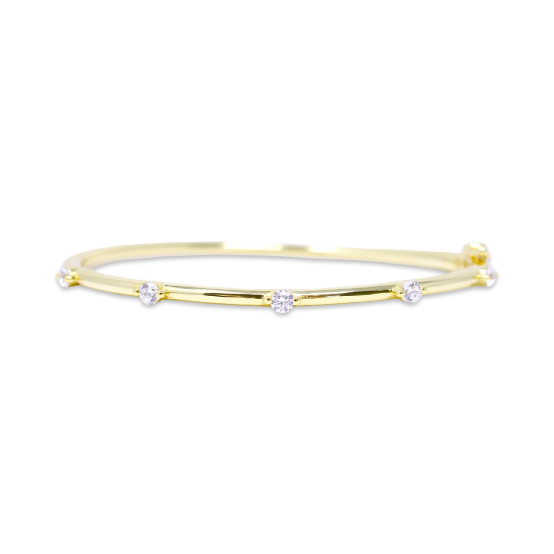 Crew CZ Cuff in Gold