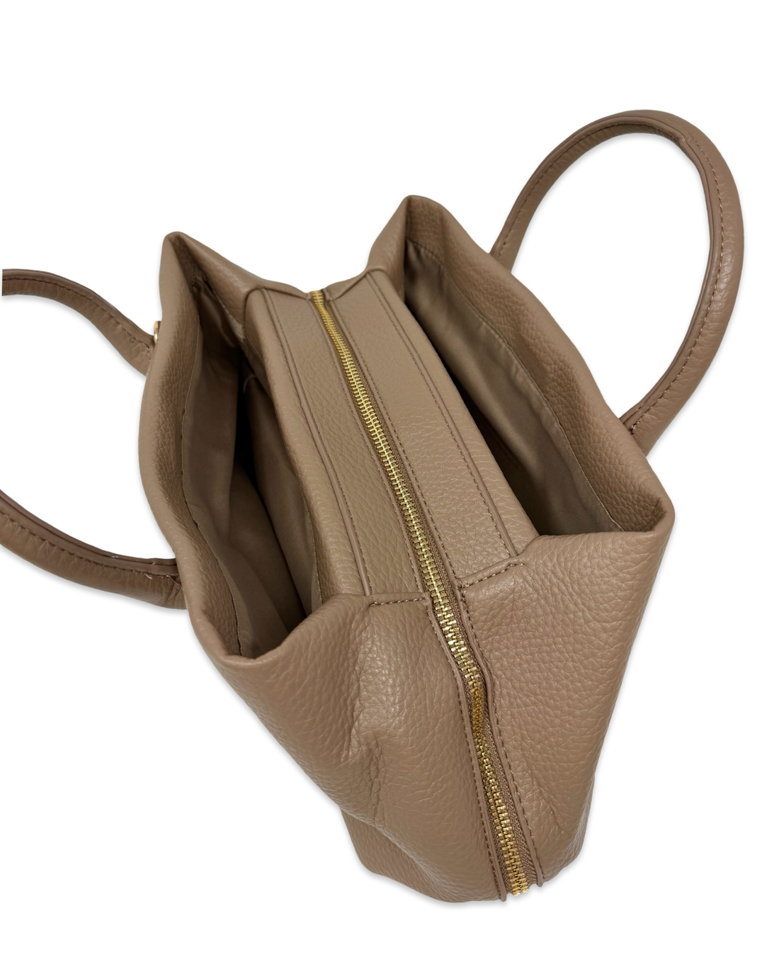 Vivi Handle Bag in Taupe