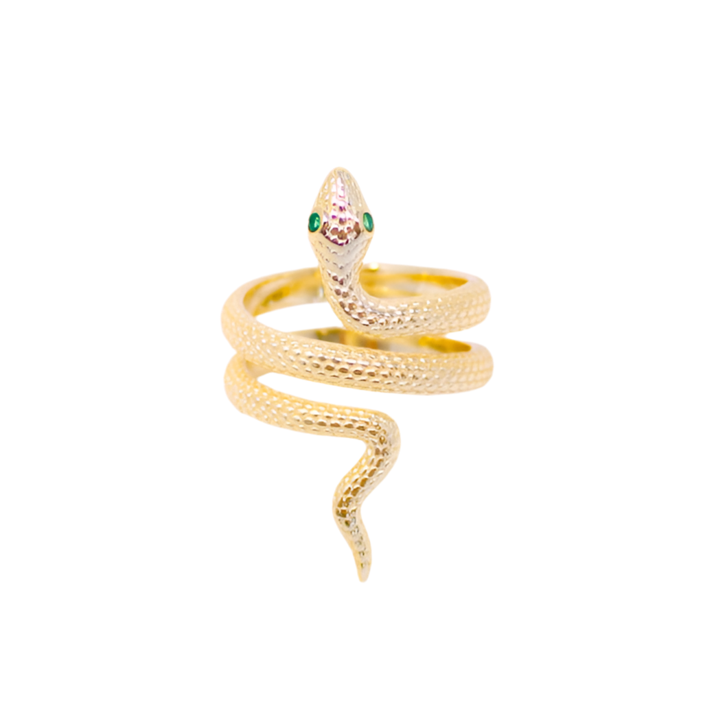 Snake Ring in Gold