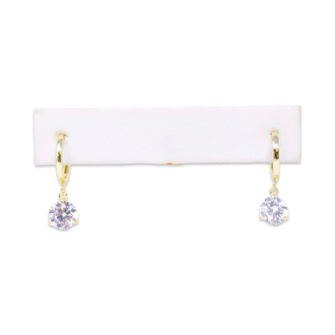 Mallory Stone Earrings in Gold