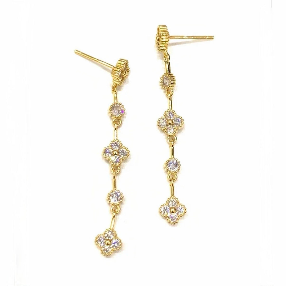 Audrey Drop Earring in Gold