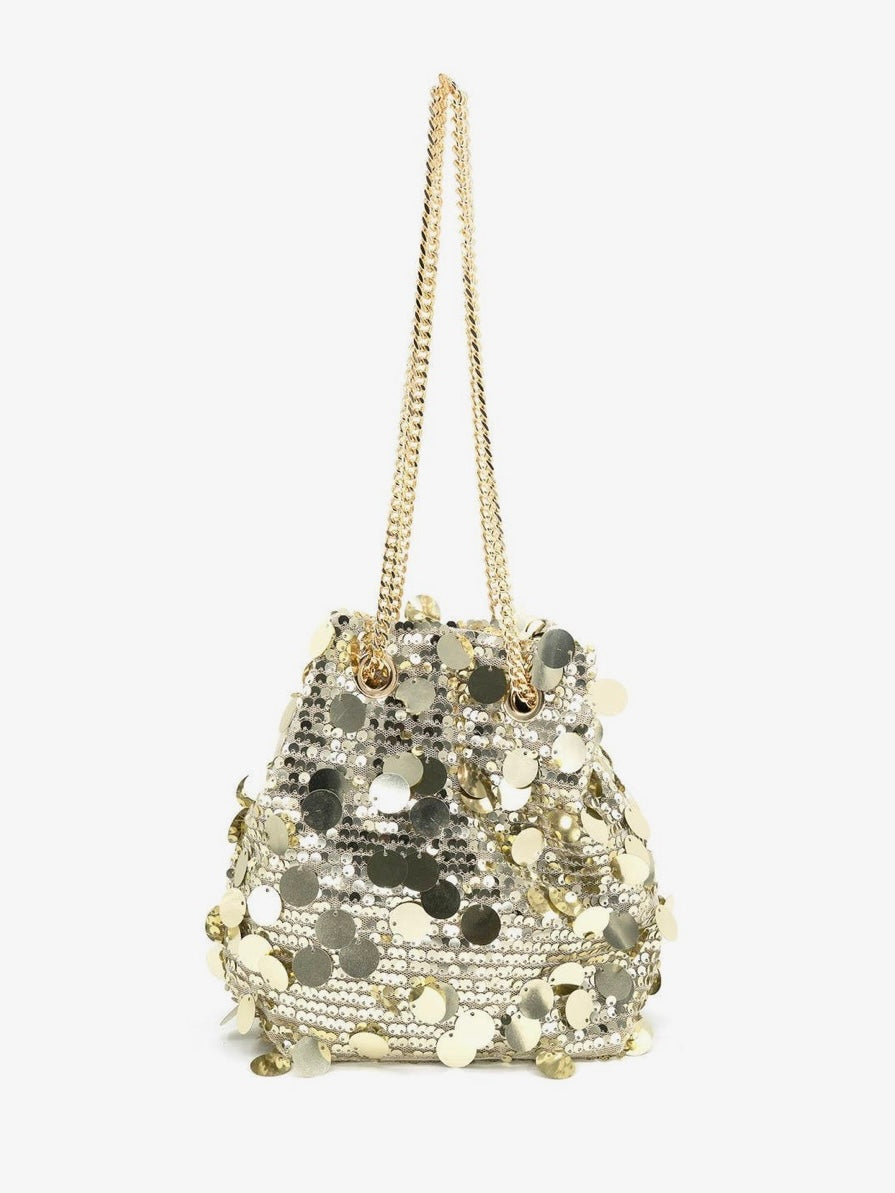 Bling Bling Crossbody in Gold