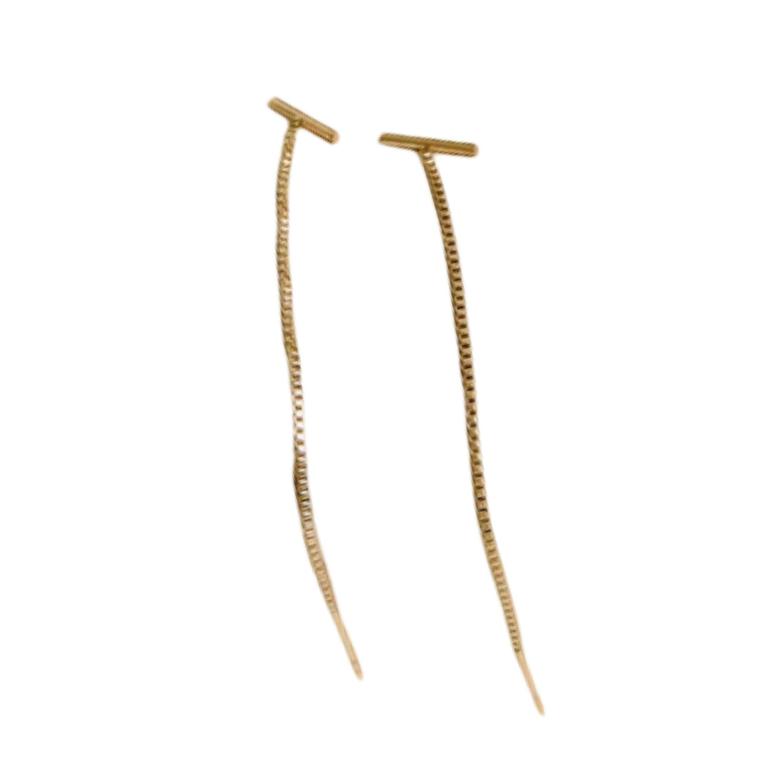 Etta Threader Earring in Gold