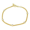 Allison Gold Chain Bracelet