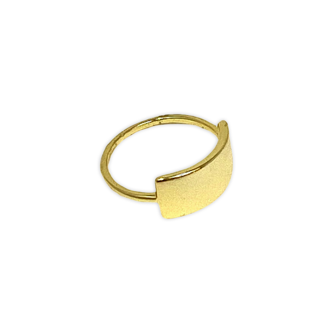 Sia Pinky Ring in Gold