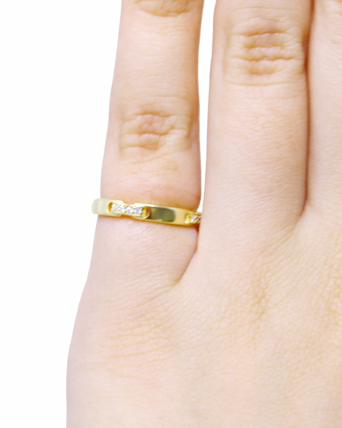 Connection Pinky Ring in Gold