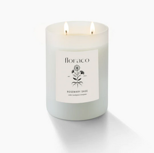 Floraco Candle in Rosemary Sage