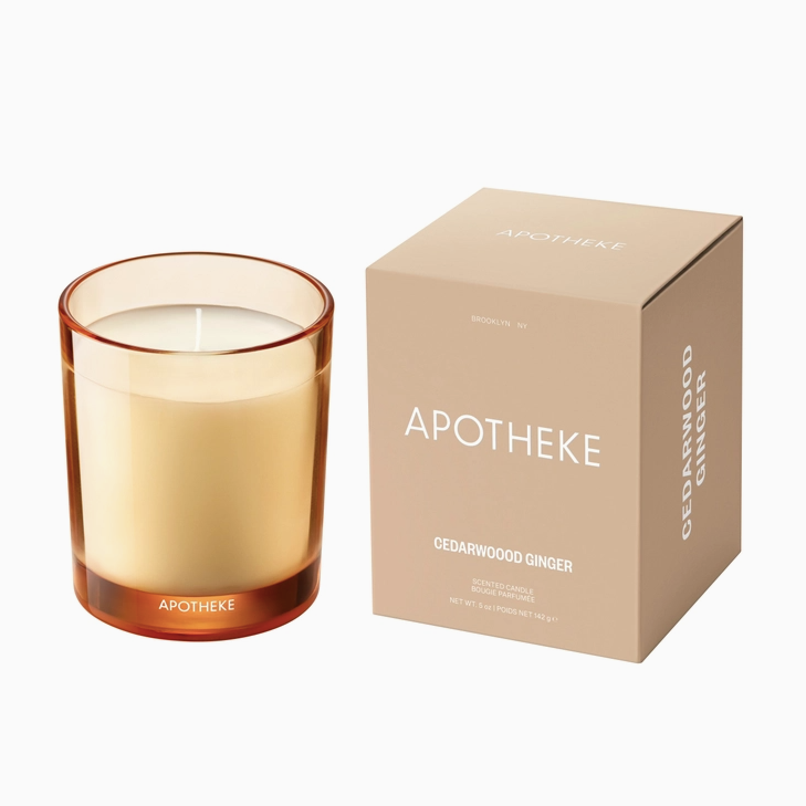 Apotheke Petite Candle in Cedarwood Ginger