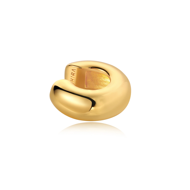 Becca Tube Ear Cuff in Gold