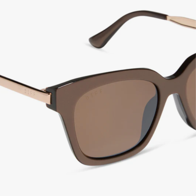 Bella Moscow Mule + Brown with Gold Flash Sunglasses
