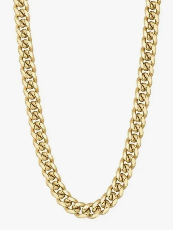 Blaire Chunky Chain Necklace in Gold