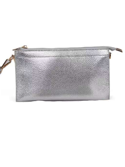 Dani Bag in Metallic Silver