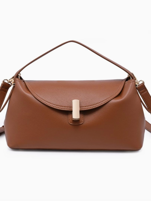 Everleigh Crossbody Bag in Cognac
