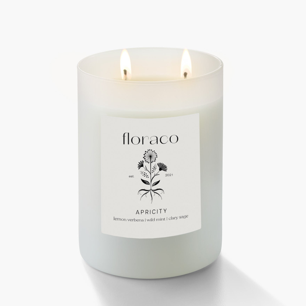 Floraco Candle in Apricity