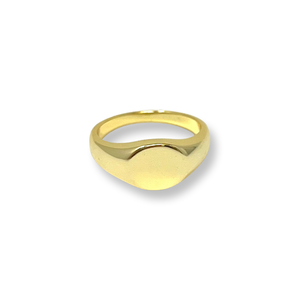 Signet Pinky Ring in Gold