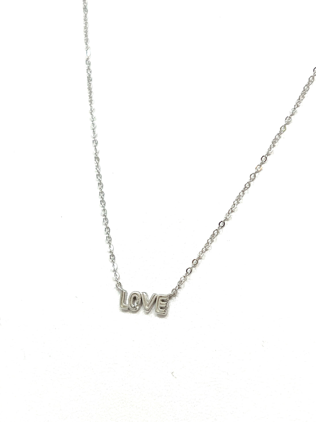 Hope for Love Necklace in Silver