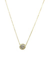 Tori Solitaire Necklace in Gold