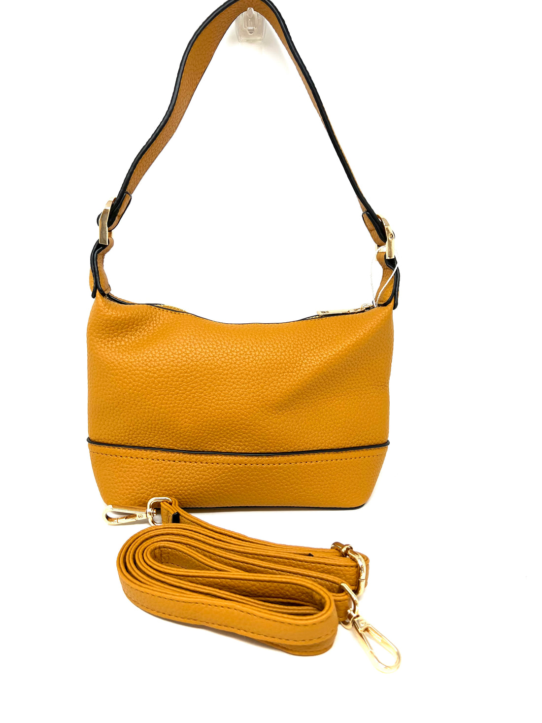 Allie Mini Hobo in Mustard