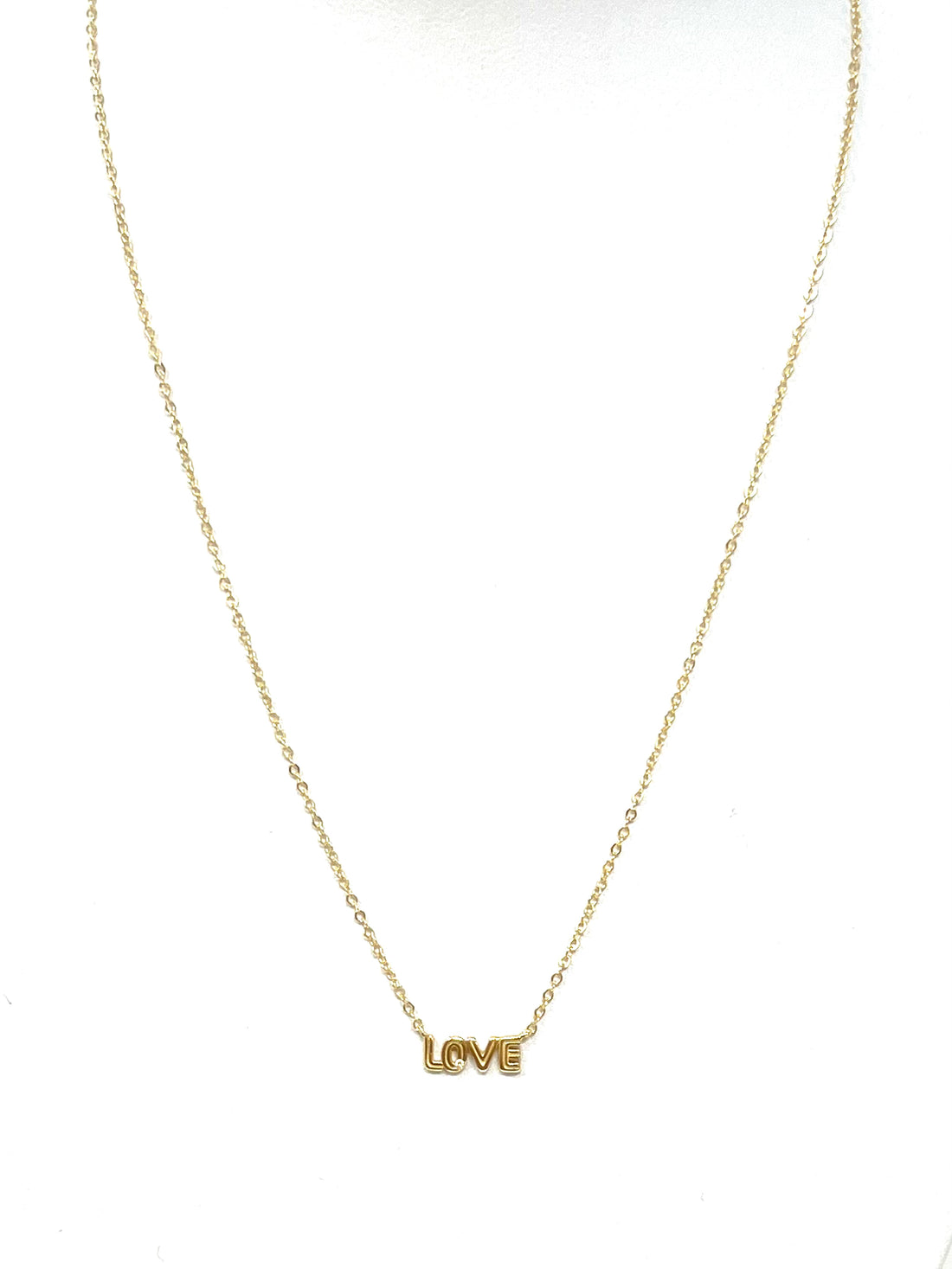 Disco Love Necklace in Gold