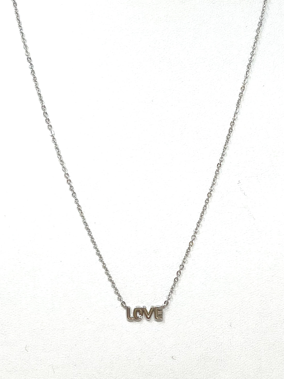 Hope for Love Necklace in Silver