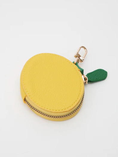 Lemon Bag Charm/ Pouch