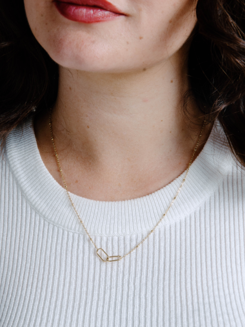 Linkin Necklace in Gold