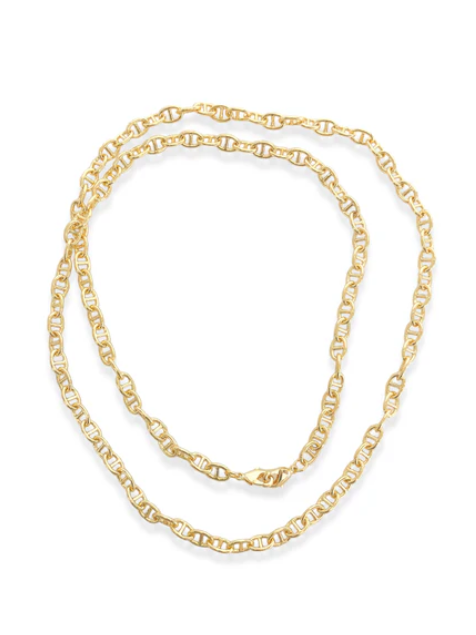 Mama Mariner Link Chain in Gold