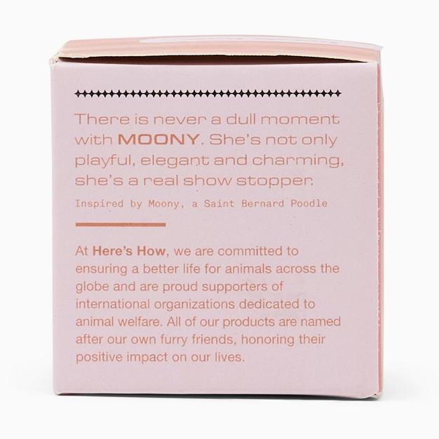 The Moony Glass Bottle Stopper in Blush