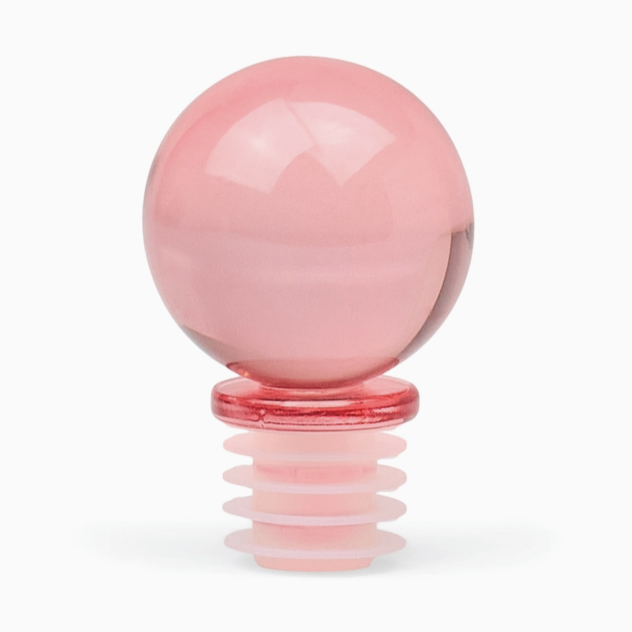 The Moony Glass Bottle Stopper in Blush