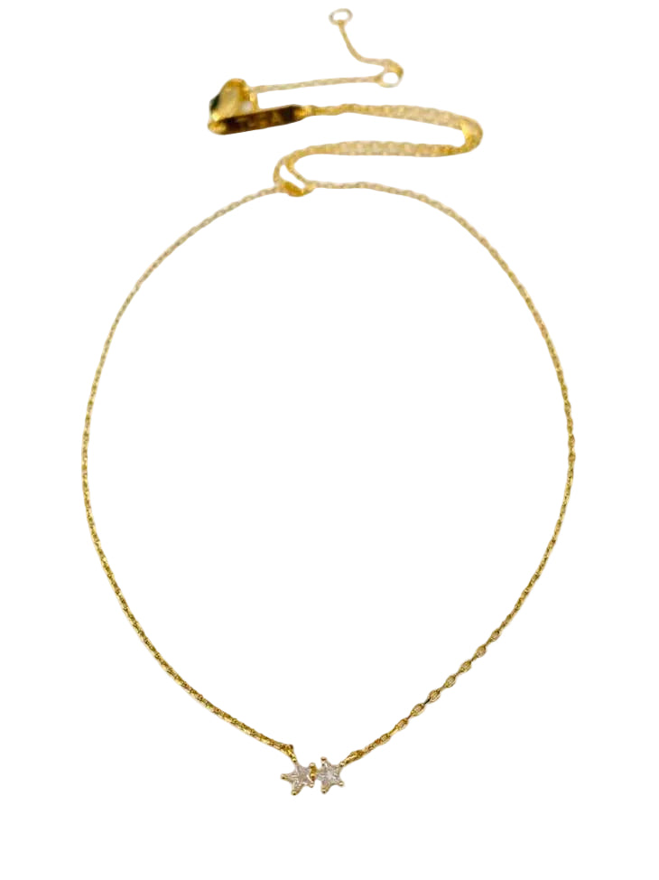 Nova Star Necklace in Gold