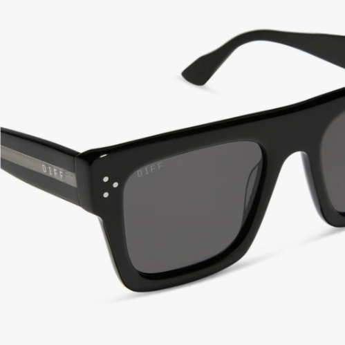 Roberts Black with Grey Polarized Lens