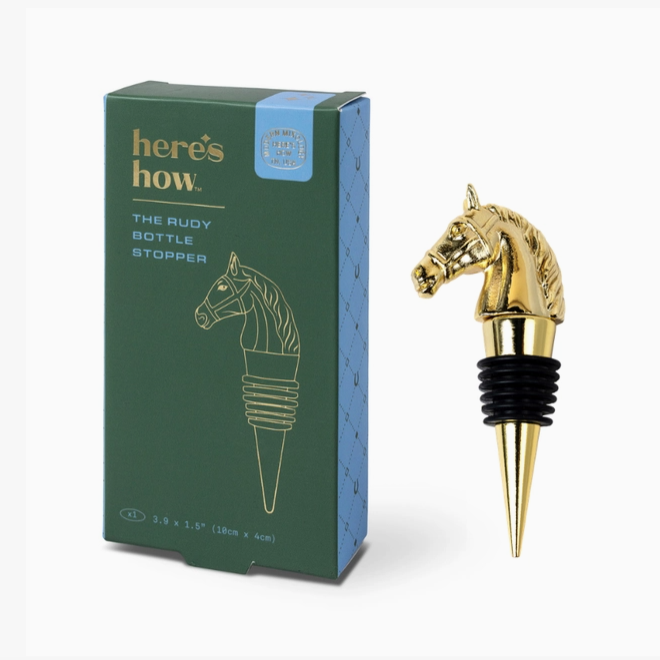 Rudy Horse Bottle Stopper