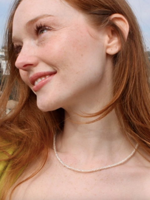 KN Seed Pearl Necklace
