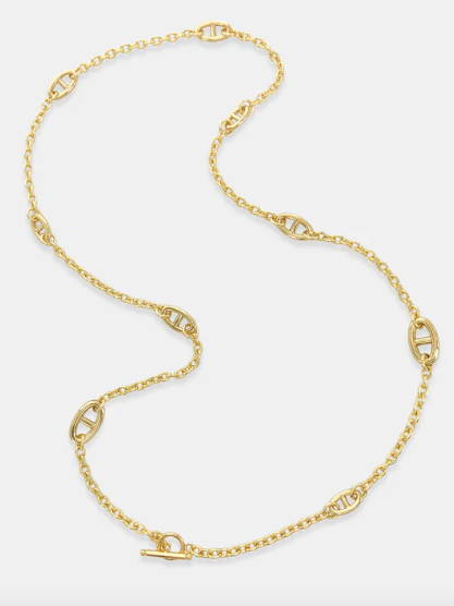Smooch Necklace in Gold