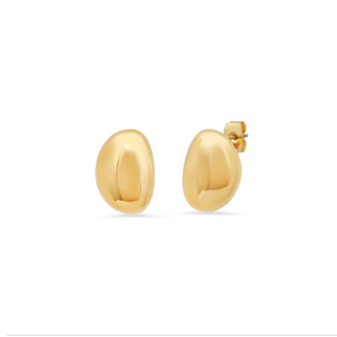 Tai Bean Earring in Gold