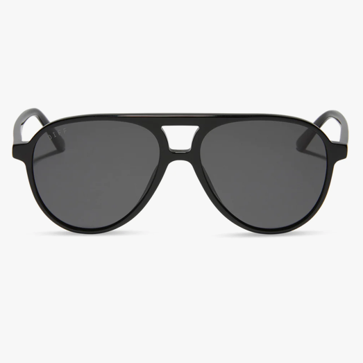 Tosca II Black Grey Polarized Sunglasses