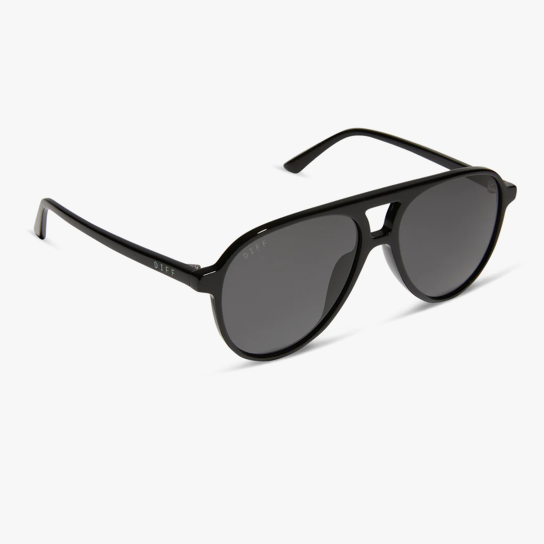 Tosca II Black Grey Polarized Sunglasses