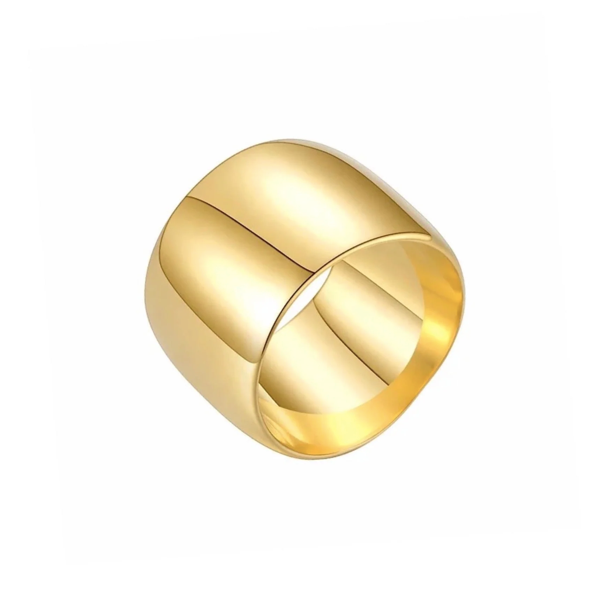 Tube Ring in Gold